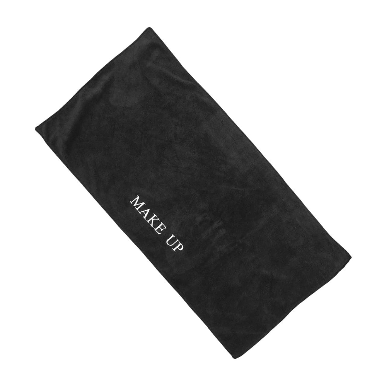 Tapis de comptoir de coiffeuse noir idéal pour votre rituel maquillage du matin