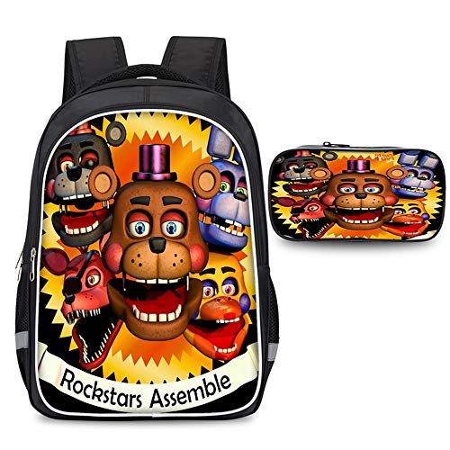 Five Nights at Freddy Mochila Casual de Alta Capacidad de Viaje Plegable  Resistente