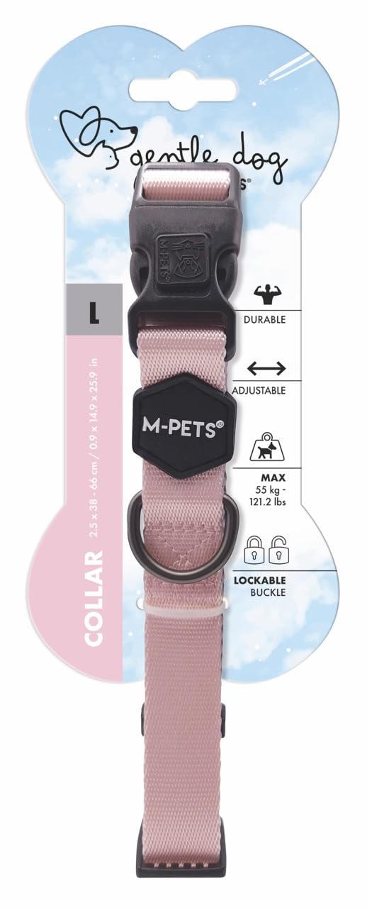 M-Pets Gentle Dog Boyun Tasması L Pink