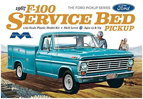 Kit Modelo Plástico Ford F-100 1:25 miniatura 5