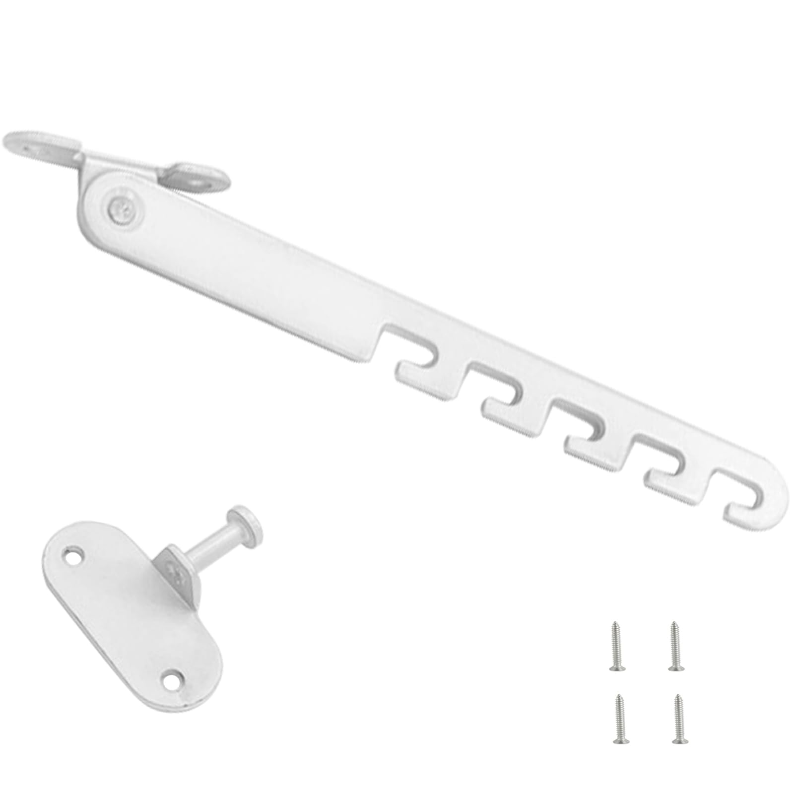 Lxoraziy Adjustable Position Casement Window Restrictor Latch
