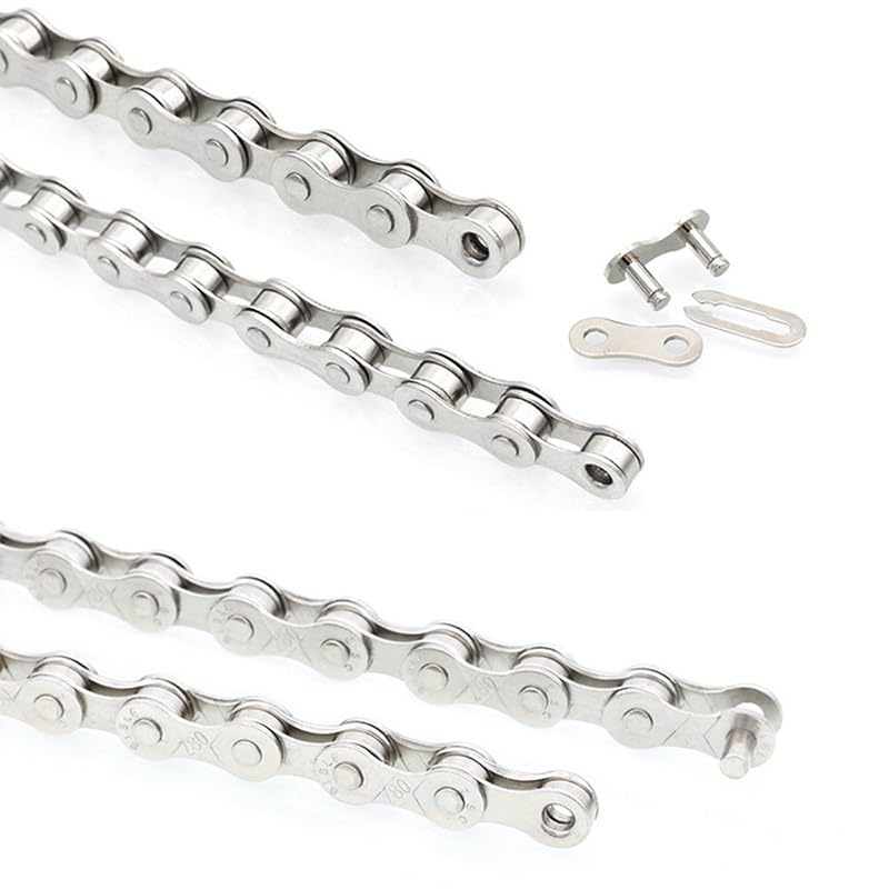 Cadena de bicicleta, Cadenas de acero inoxidable for bicicleta de montaña y carretera de 6, 7, 8, 9, 10 y 11 velocidades, 116 eslabones, con revestimiento, accesorios for ciclismo(11 Speed)