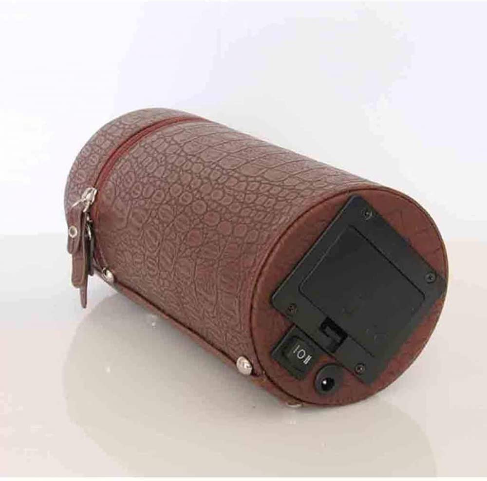 PU Leder Automatische Uhrenbeweger Box Fur Automatikuhren 1 Uhren, Watch Winder Box Mit 3 Modi & Leisem Motor, Batteriebetriebenem Oder Netzteil