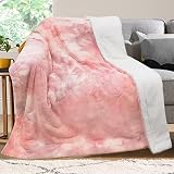 HELLOMOTO 50''x60'' Electric Heated Blanket, Soft Cozy Sherpa Electric Blanket, Electric Throw with
