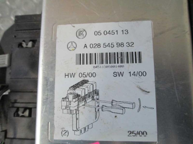 Body Control Module CL500 Fits 00 fits Mercedes CL-Class 0 285 459 832 0285459832