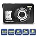 Produktbild Digitalkamera 1080P HD 30MP Kamera Wiederaufladbare 2,7-Zoll-Fotoapparat-digitalkamera Studenten Fotokamera-Taschenkamera Digital mit 8-Fach Zoom-Kompaktkamera für Fotografie