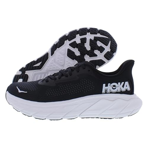 HOKA HOKA ONE ONE Arahi 7 Womens Shoes Size 7, Color: Black/White