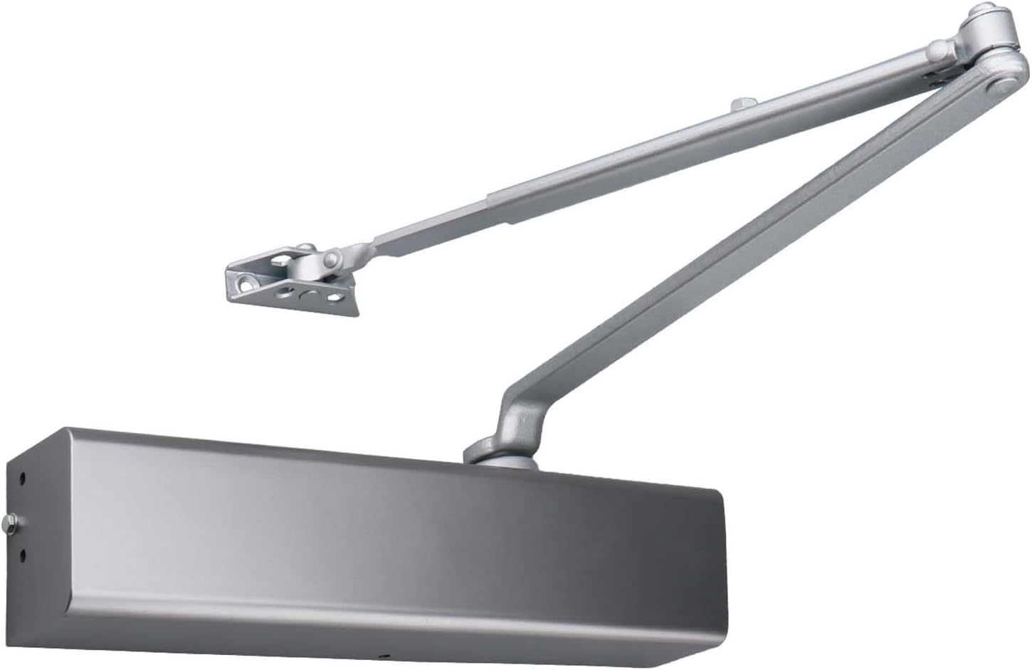 Commercial Automatic Door Closer，Grade 1 Heavy Duty Hydraulic Self Closing Door Hinge,Spring Adjustable from Size 1 to 6，Surface Mounting，ADA,UL