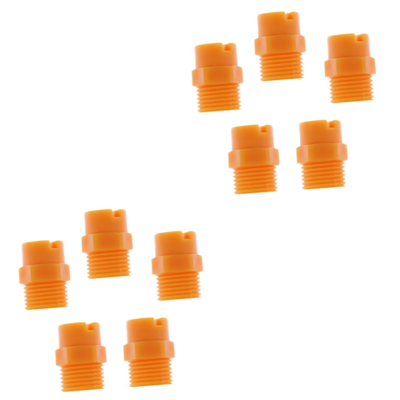 SUPVOX 2sets Spray Tips for Hose Sprayer Nozzle Pp Nozzle Universal Hose Adaptor for Washing Machine Connect 5pcs*2