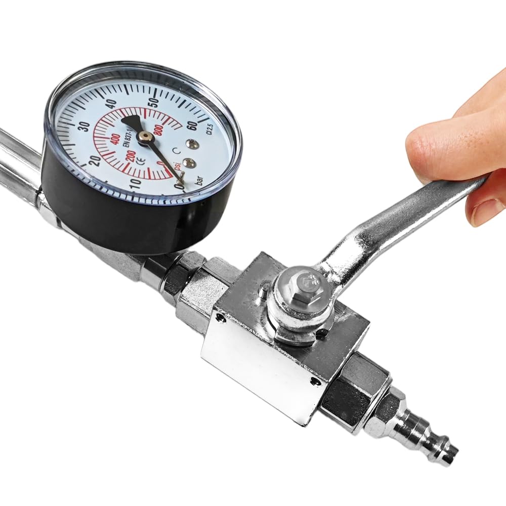 High Pressure Oil System IPR Air Test Tool Special KIT, Replacement for Ford 6-7.3L Powerstroke Diesel, No Scan Tool Needed