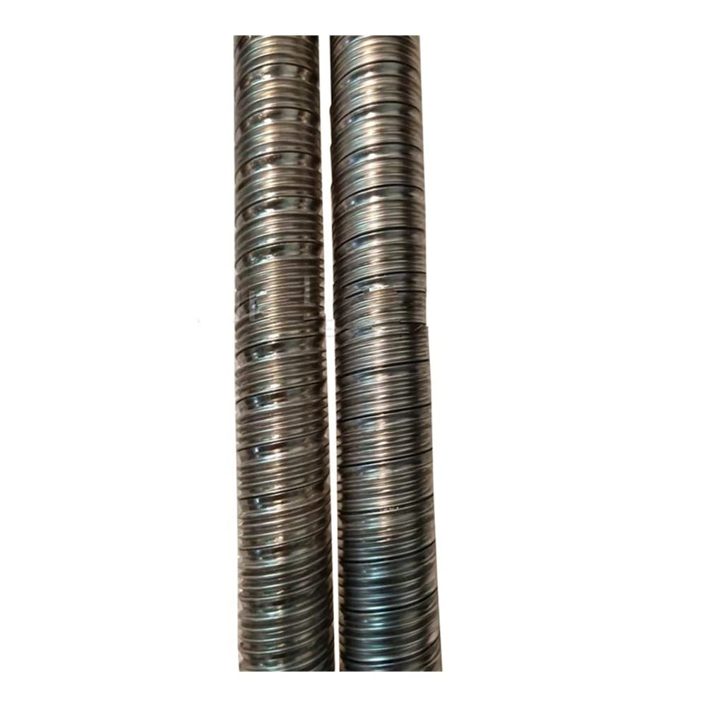 échappement en acier inoxydable double couche de 22 mm échappement en acier inoxydable double couche de 22 mm