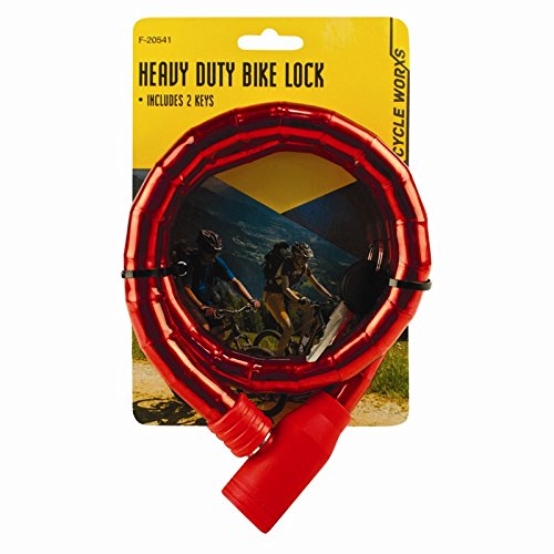 Heavy Duty-Lucchetto per bicicletta, 18 mm x 80 cm...