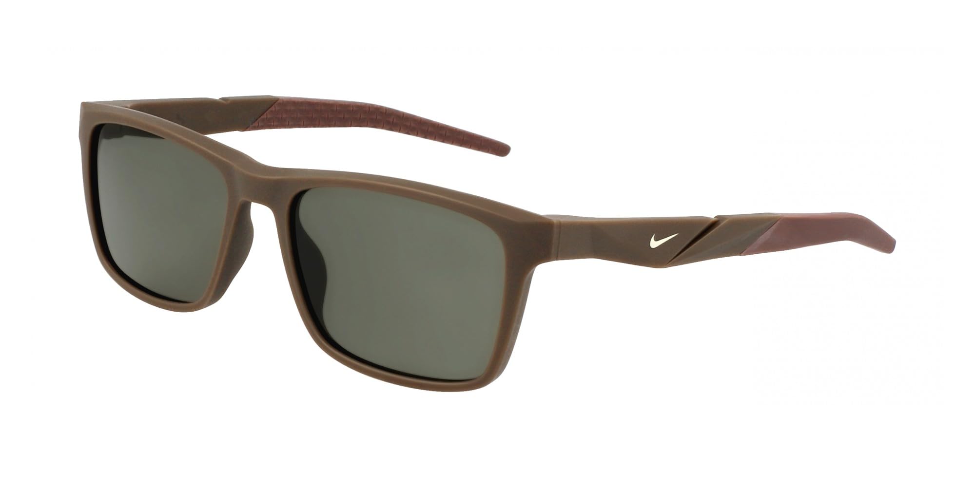 Nike Men's Brown Radeon 1 Fv2402 Sunglasses - Sunglasses - 55 Mm - Accessories