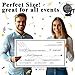 Big Checks For Presentations | 30 x 16