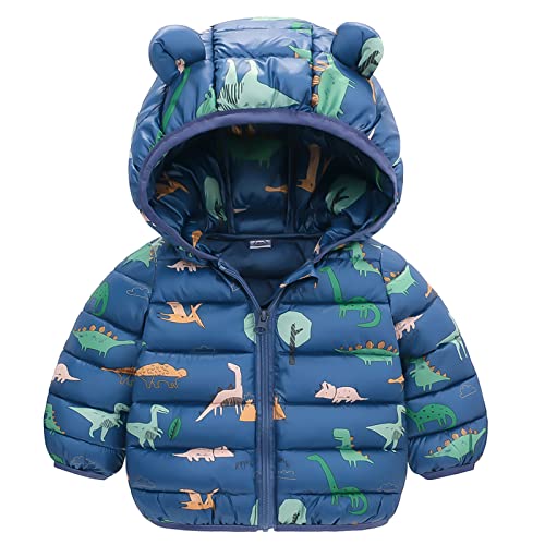 JinBei Chaqueta Invierno para Niño, Abrigo Plumas con Capucha,