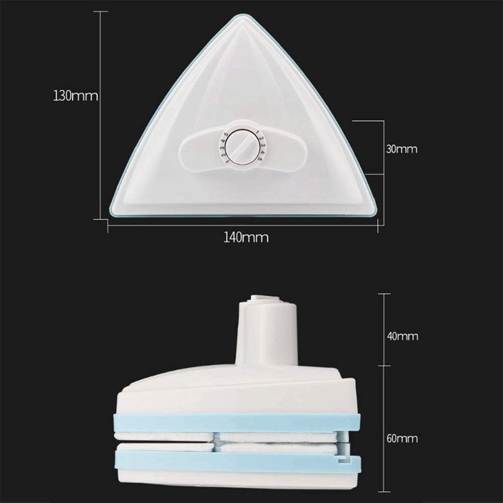 Glass Wiper Magnetic Cleaning Tools, Adjustable Glider Washing Brush, for High-Rise 4-24 mm