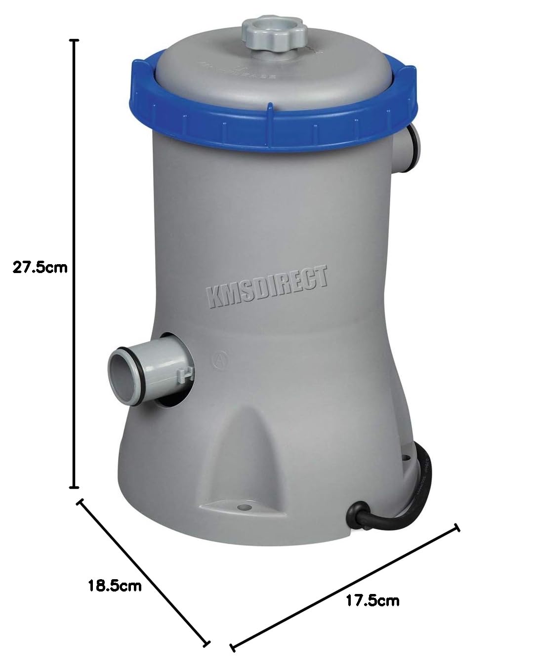 Bestway Pompa filtrante Flowclear elettrica fuori terra della piscina 530 galloni all'ora BW58148 nuovo