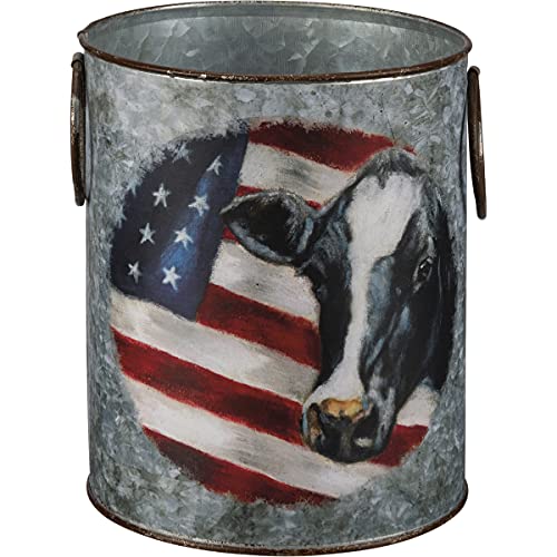 Primitives-by-Kathy-Farm-and-Flag-Home-Decor-Bucket-Set Primitives by Kathy Farm and Flag Home Decor Bucket Set