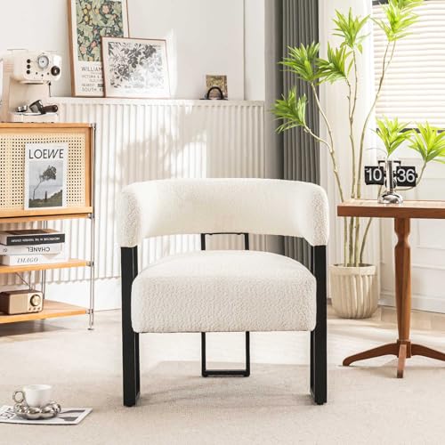 Sillón Plegable Teddy Velvet Blanco Redondo miniatura 2