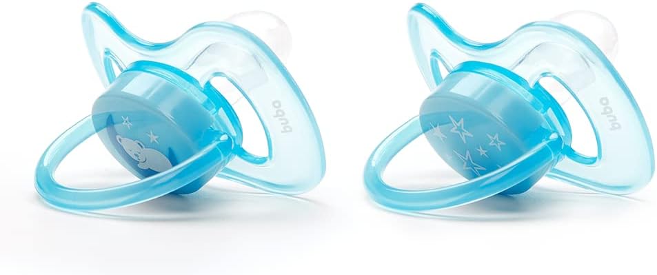 Buba Chupeta Comfort Tam.2 Kit Ursinho/Estrela - Azul