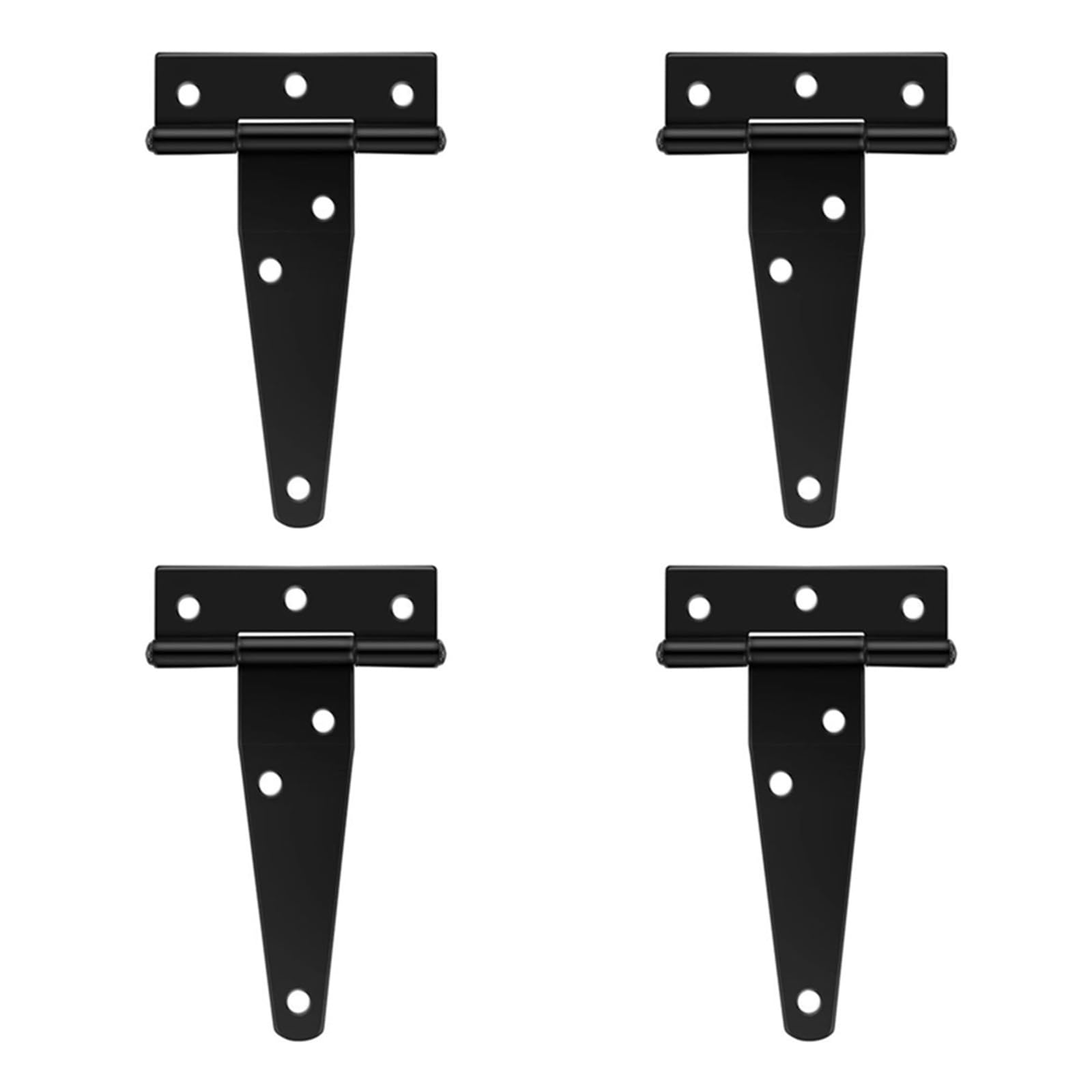 4pcs T-Hinge Retro Zinc Alloy Hinged Cabinet Wooden Ornament Box Connector Accessories(A2)