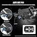 NEEWER Foldable V Mount Battery Plate with Arca Type Quick Release Camera Baseplate, Lightweight DSLR Camera Video Rig Compatible with SmallRig V Mount Battery Cage DJI RS4 RS3 Gimbal, PS015 PRO