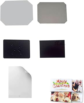 Badge Maker Making Machine,Square Magnets Fridge Rectangular Supplies for Refrigerator Sticker Button Press Refill