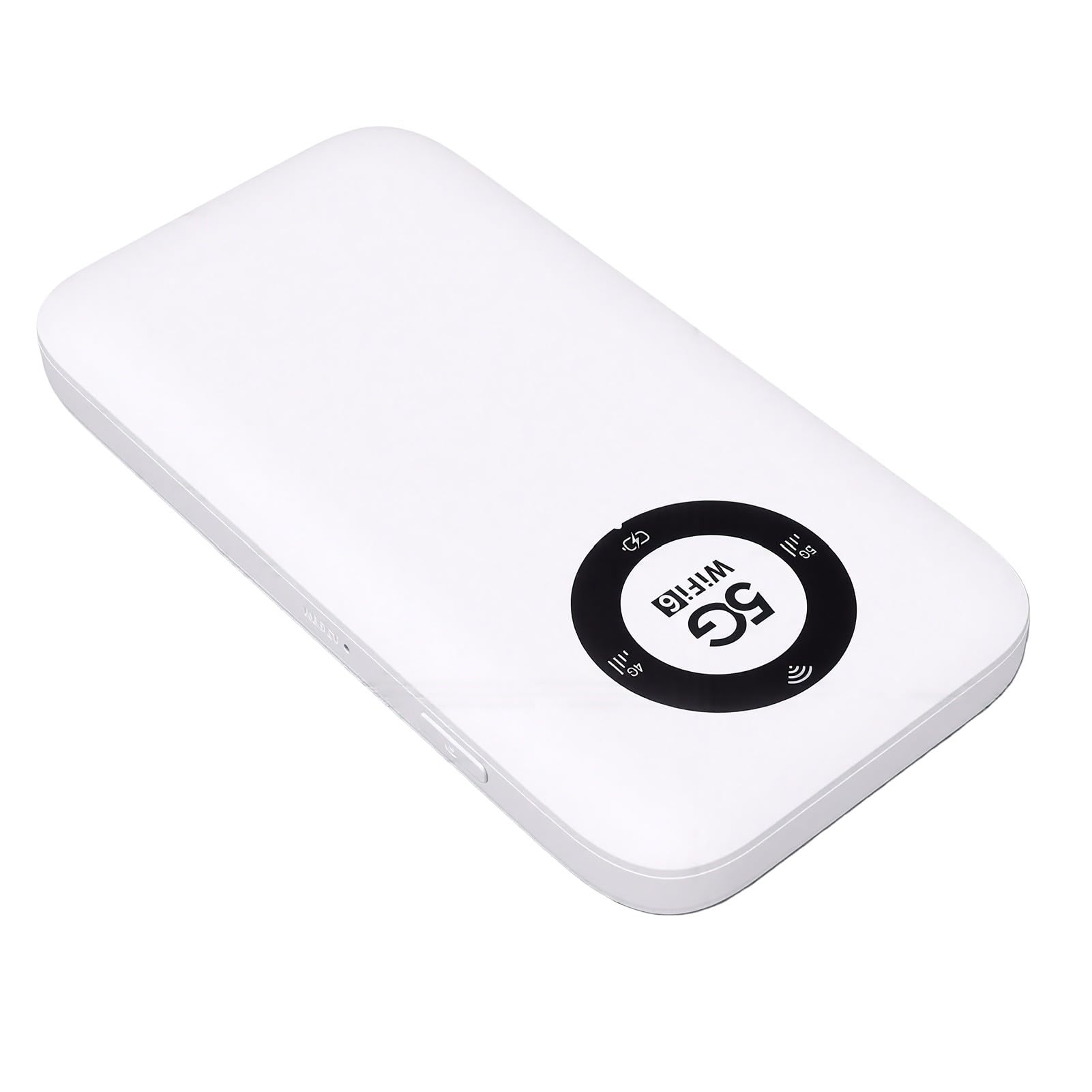 Annadue Router WiFi 6 5G Mobile Hotspot, 6000mAh, 2Gbps Alta velocità, per | Router WiFi 6 Portatile Dual Band 2.4GHz e 5GHz, Ideale per Viaggi, , Lavoro e Uso Professionale in remoto.