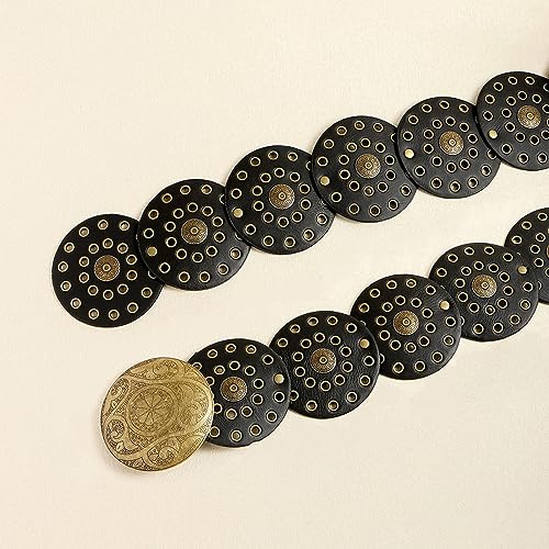 Exaggerated Adult Waist Belt With Adjustable Buckle Relief Round Waistband Waist Belts For Men Waist Belt4