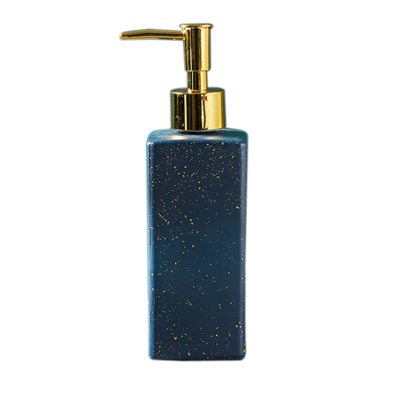 soap dispenser, Soap Dispenser,/Solid Color With Pump, Refillable Lotion For Bathroom Vanity Countertop, CeramicFor Kitchen Sink-blue-350ml/12.3oz