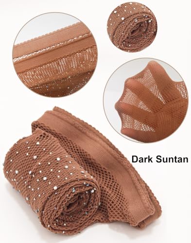 Image of VEBZIN Sparkly Fishnets Stockings Fishnet Tights for Women