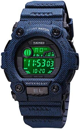 CakCity Boys Camouflage LED Sports Kids Watch Waterproof Digital Electronic Military Wrist Watches for Kid with Luminous Alarm Stopwatch Child Watches Ages 3-10