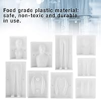 Vista 3 de Pastel con forma de gente, 3D, reutilizable, para personas y mujeres, para tartas de azúcar, pastelería, fondant, decoración de Sugarcraft, juego