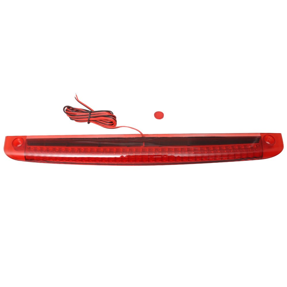 Fit 2002-2007 Subaru Impreza WRX Sedan Trunk Spoiler STI Style Painted #01G | IKON MOTORSPORTS with 3rd Brake LED Light Paint #01G Platinum Silver Metallic ABS Plastic Rear Trunk Lid Spoiler  product thumbnail 9
