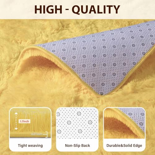 Tapete Decorativo FinRèc Home Amarillo 8x10 pies miniatura 6