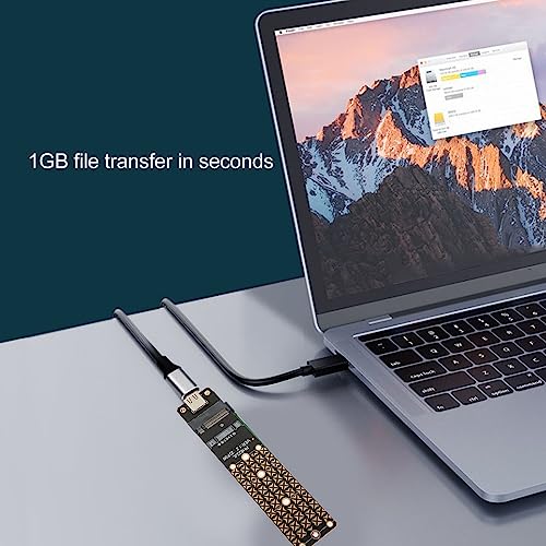 Adaptador SSD M.2 a USB 3.2 Tipo C 10G miniatura 4