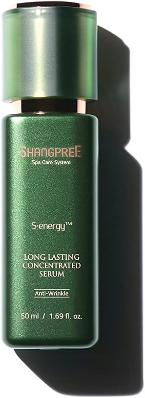 SHANGPREE S-energy Long Lasting Concentrated Serum (50ml / 1.69 fl. oz.), Premium Korean Skincare, Anti-aging