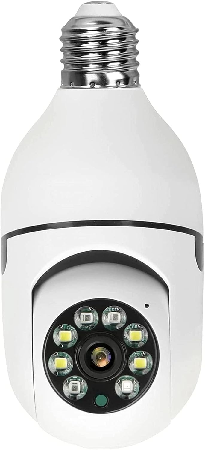 Kit IP Cam 2MP E27 PTZ Yoosee App WiFi Sicurezza - Dettaglio