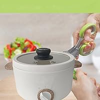 Vista 7 de Paquete de 4 pomos de repuesto para tapa de olla, resistentes al calor, color negro