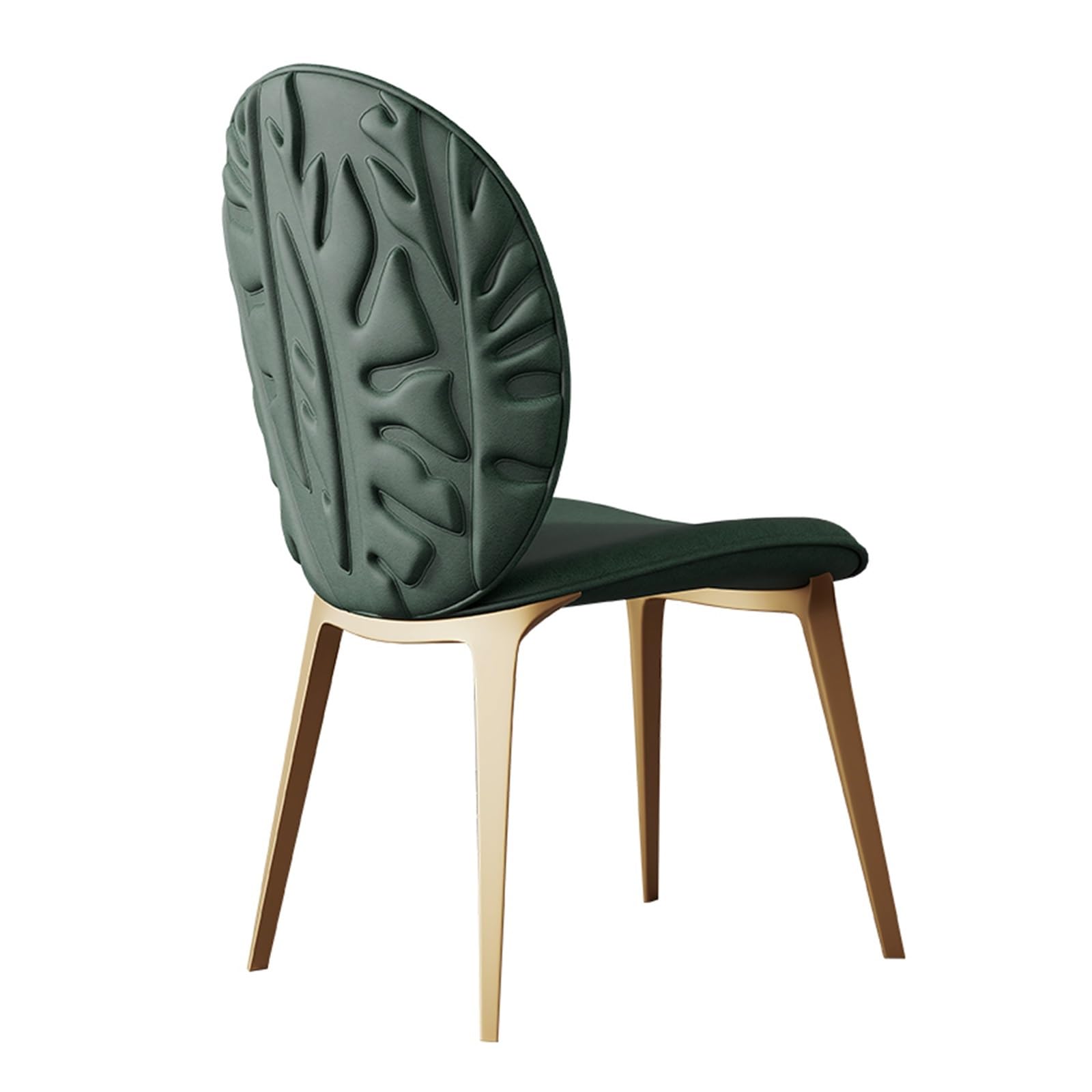 T2H9B5V4G8 Dining Chairs Dining Chairs, Modern Kitchen, Upholstered Chair, Armless Accent for, Living Room(Green)