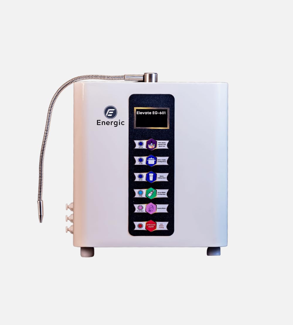 Energic Water Ionizer Machine Touch Display Water Flow: 7 Plate | Elevate EG-601-picture-18