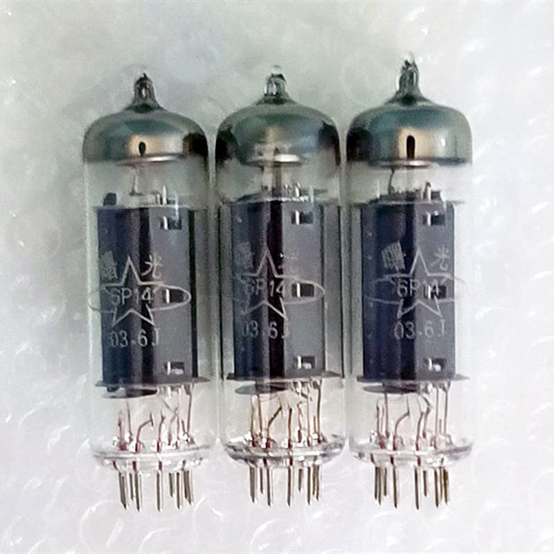 Tubo de vacío 6P14 Clase J reemplaza 6p14 6BQ5 EL84 for Amplificador de Tubo de Audio HiFi Coincidencia exacta (Color : 1pcs)