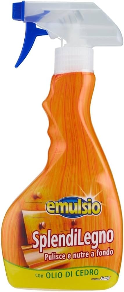 Emulsio Splendi Legno polish for wood and furniture 375 ml, Pack Of 2
