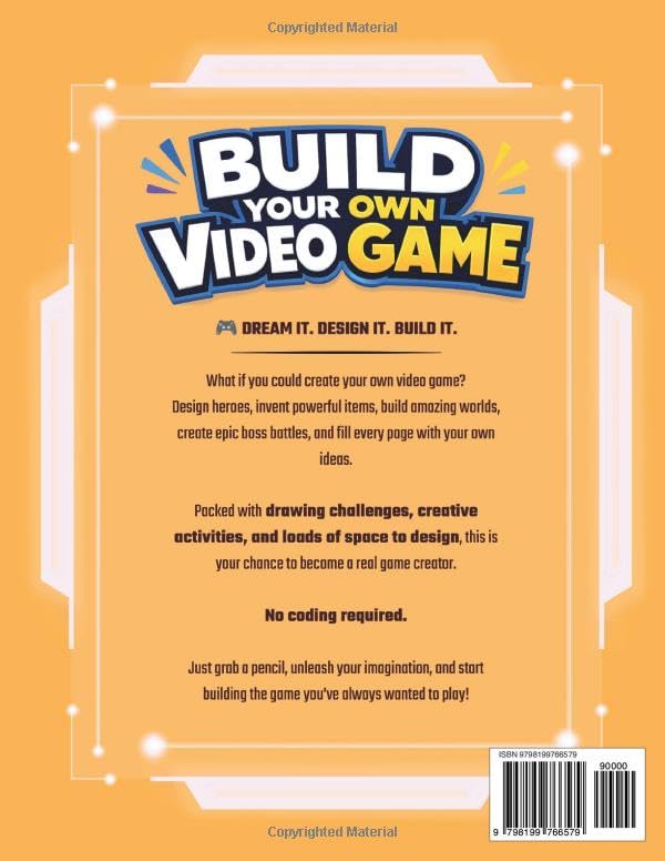 Build Your Own Video Game | Design. Draw. Imagine: Inspiring Screen-Free Creativity for Kids Aged 8–12 (Dream it. Draw it. Build it.) image 3