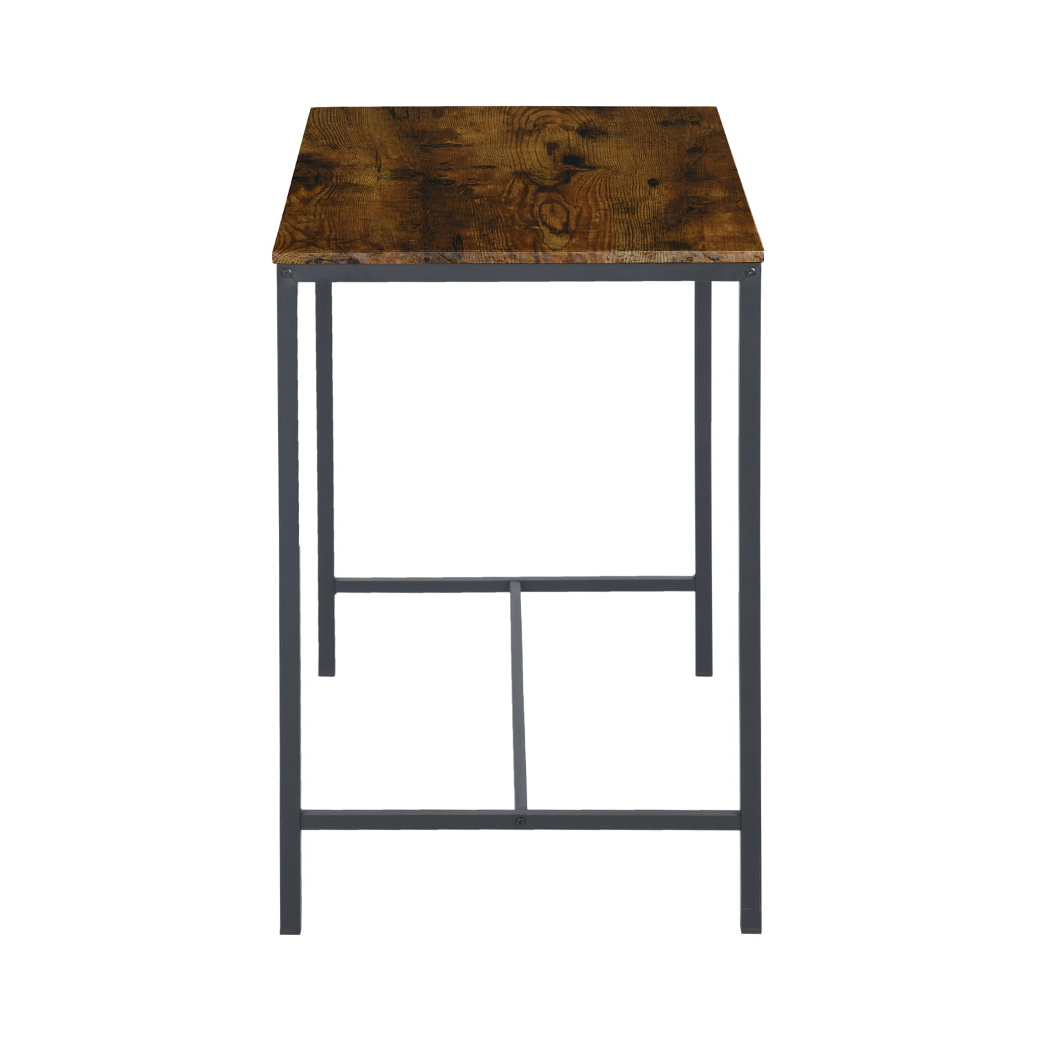 buybyroom Tavolo da bar con 4 sgabelli, Tavolo da pranzo, 100 x 60 x 90 cm, Design