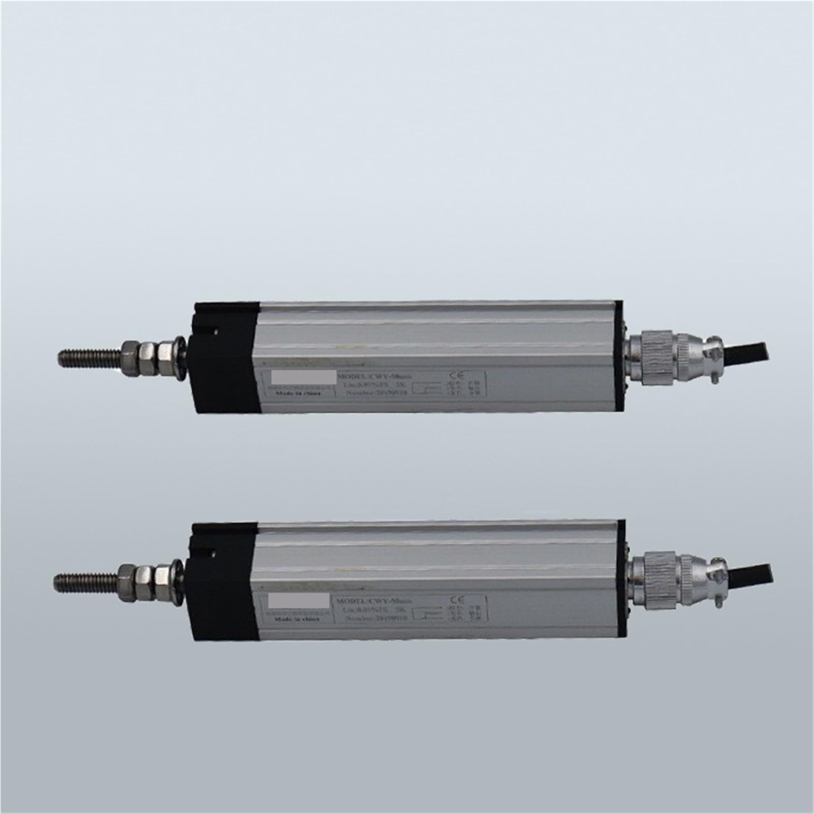 Capteur de déplacement linéaire miniature à tirant CWY-50mm-R, potentiomètre haute précision for balances électroniques machines moulage par injection Machines industrielles(CWY-100mm(5KΩ))