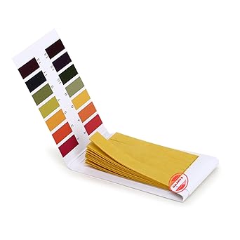 Ph Strip Litmus Paper Ph 1-14 Test Indicator Litmus Ph Paper, Ph Meter, Litmus Paper For Water Testing, Water And Soil Testing With 80 Strips Universal Paper