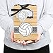 Big Dot of Happiness Bump, Set, Spike - Volleyball - Baby Shower or Birthday Party Favor Boxes - Set of 12