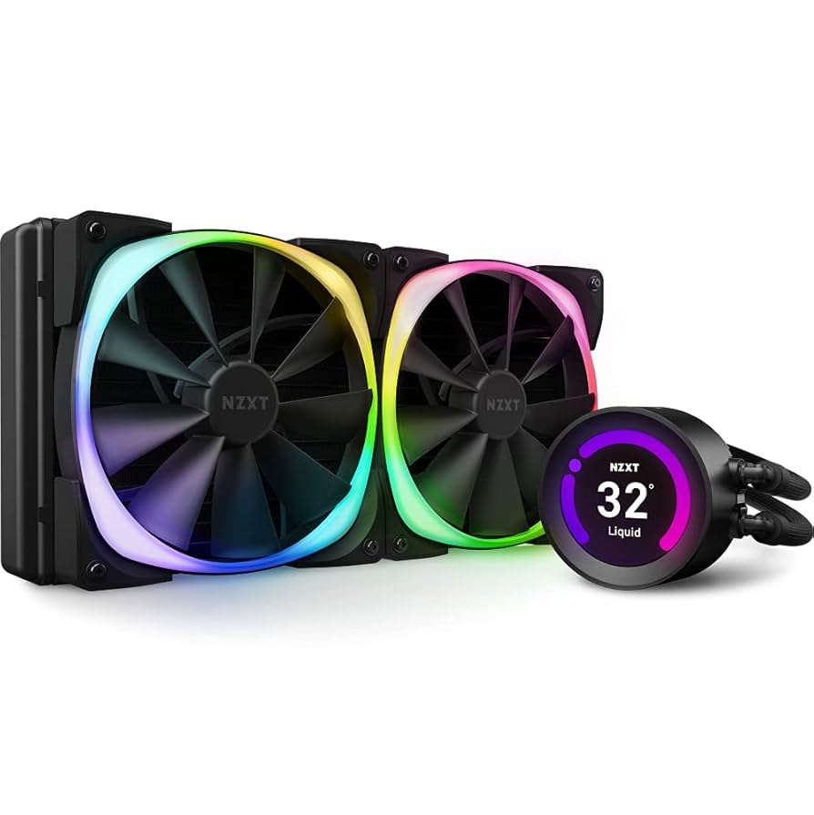 牛*様 NZXT Kraken Z63 液体クーラー NZXT Kraken Z63 RGB Black - Liquid Cooler with LCD Display
