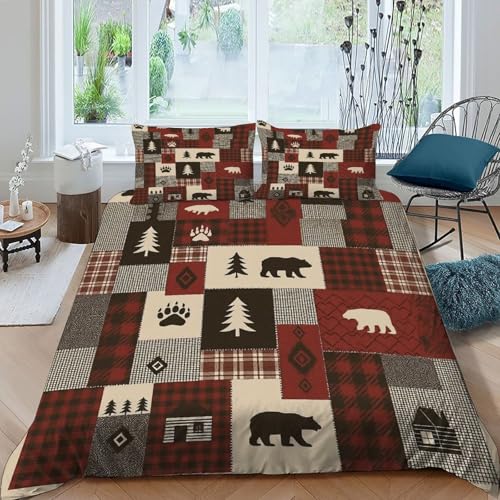 Parure de lit adulte microfibre super king de qualité supérieure - 3